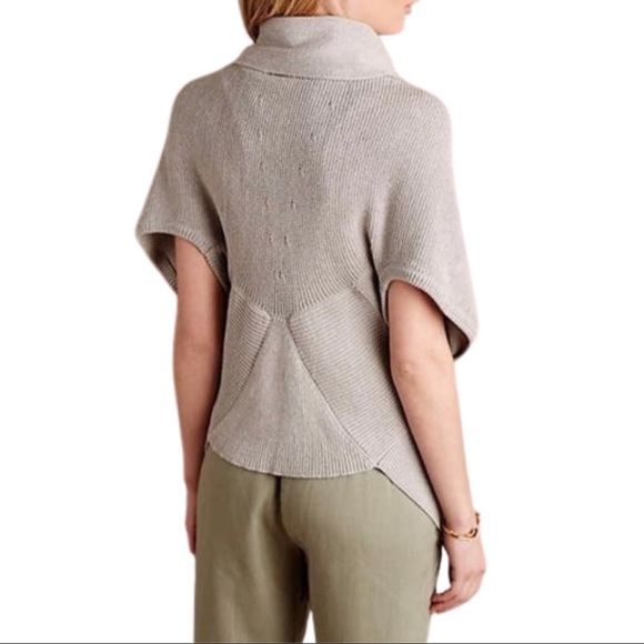 Sunday in Brooklyn Temesa Cropped Gray Cardigan from Anthropologie - Picture 4 of 6